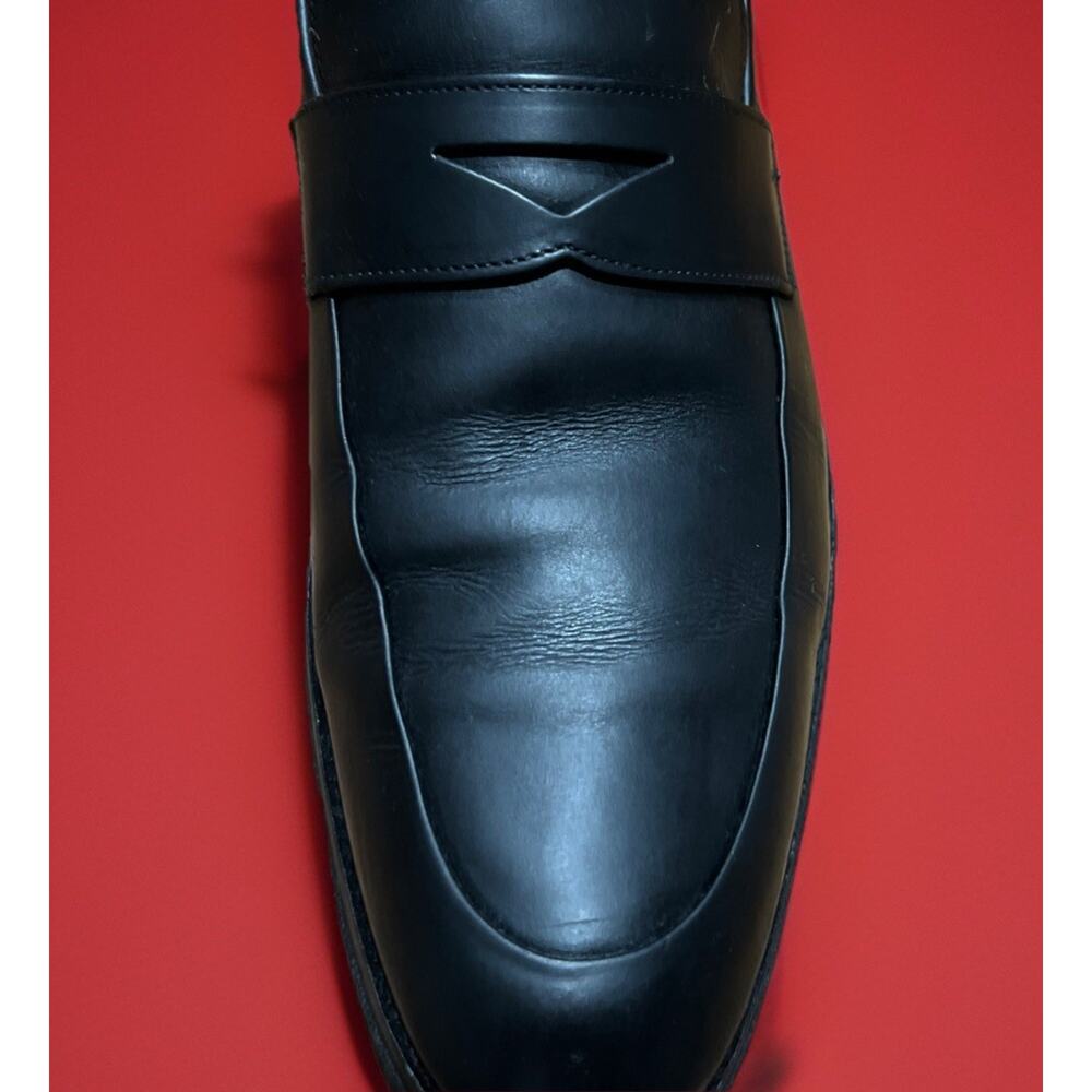 To Boot New York Adam Derrick Penny Loafers Men’s Size 10.5‎ Black Leather